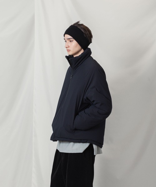 ATTACHMENT（アタッチメント）の「NY 2ウェイ ストレッチクロス エコワックスジャケット/ NY 2WAY STRECH CLOTH ECWCS JACKET（ミリタリージャケット・メンズ・ブラック/キャメル・1/3/2）」の8枚目の写真