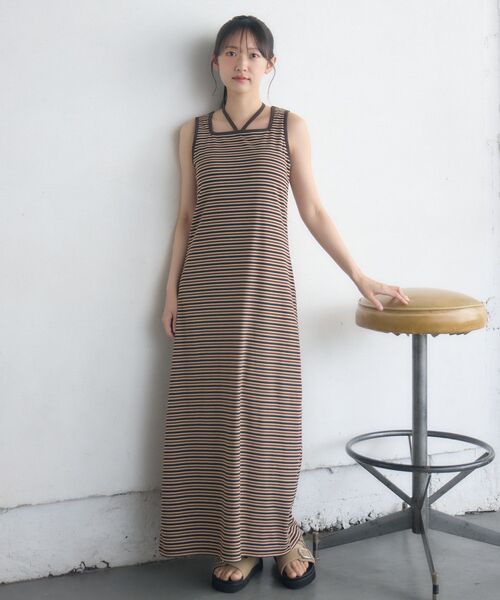 RETRO GIRL(レトロガール)の「ホルターネックカットOP(ワンピース・レディース・ホワイト系その他/ブラウン系その他3/ブラック系その他3・FREE)」の19枚目の写真