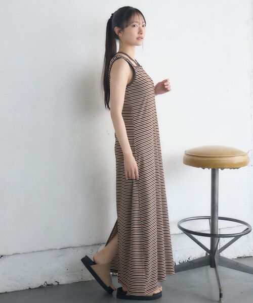 RETRO GIRL(レトロガール)の「ホルターネックカットOP(ワンピース・レディース・ホワイト系その他/ブラウン系その他3/ブラック系その他3・FREE)」の18枚目の写真