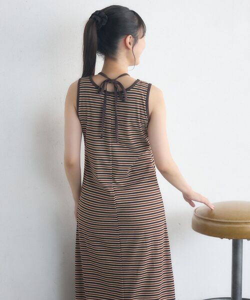 RETRO GIRL(レトロガール)の「ホルターネックカットOP(ワンピース・レディース・ホワイト系その他/ブラウン系その他3/ブラック系その他3・FREE)」の12枚目の写真