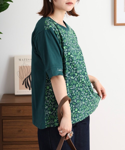 EMAGO どこにいるのかな刺繍Tシャツ（Tシャツ/カットソー