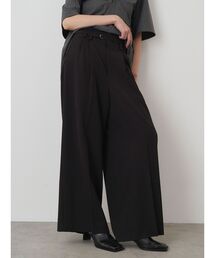 ELENDEEK | ハイウエストタックワイドパンツ(その他パンツ)