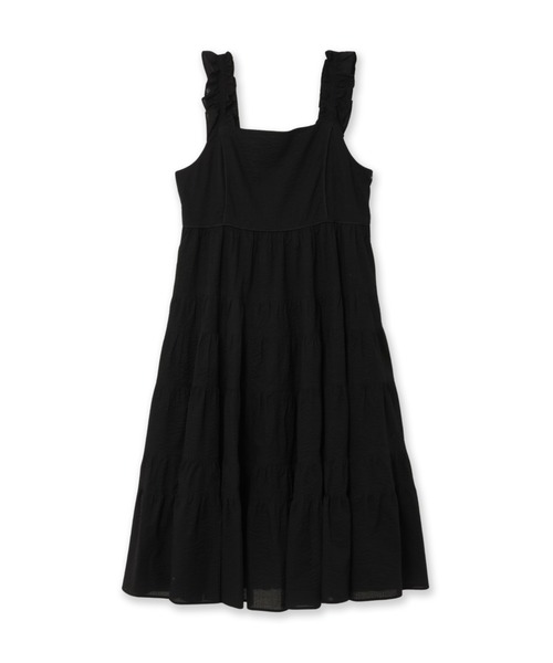 ランダムプリーツティアードワンピース（ワンピース）｜Audie a Muses