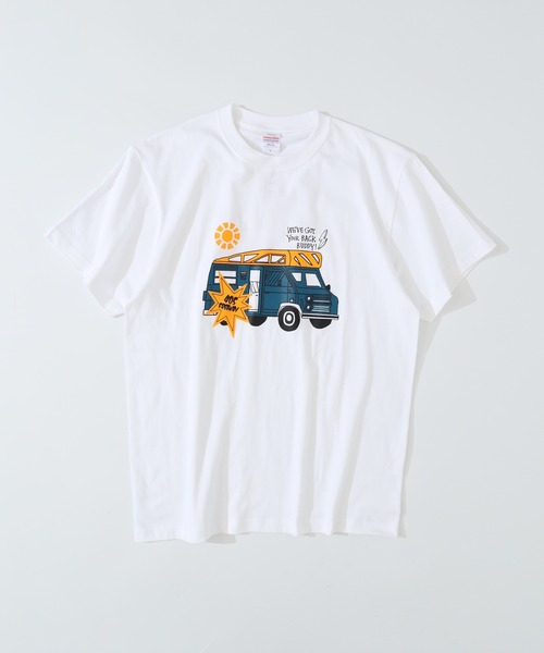 FUNALIVE(ファンアライブ)の「プリントTシャツ(Tシャツ/カットソー・レディース・ホワイト系/ホワイト系1/ホワイト系2/ホワイト系3/ホワイト系5/ホワイト系その他2/ホワイト/ホワイト系4/ホワイト系6/ホワイト系その他/ホワイト系7/ホワイト系8/ホワイト系9・M/L/S)」の19枚目の写真