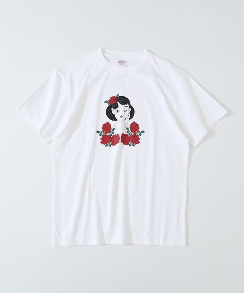 FUNALIVE(ファンアライブ)の「プリントTシャツ(Tシャツ/カットソー・レディース・ホワイト系/ホワイト系1/ホワイト系2/ホワイト系3/ホワイト系5/ホワイト系その他2/ホワイト/ホワイト系4/ホワイト系6/ホワイト系その他/ホワイト系7/ホワイト系8/ホワイト系9・M/L/S)」の21枚目の写真