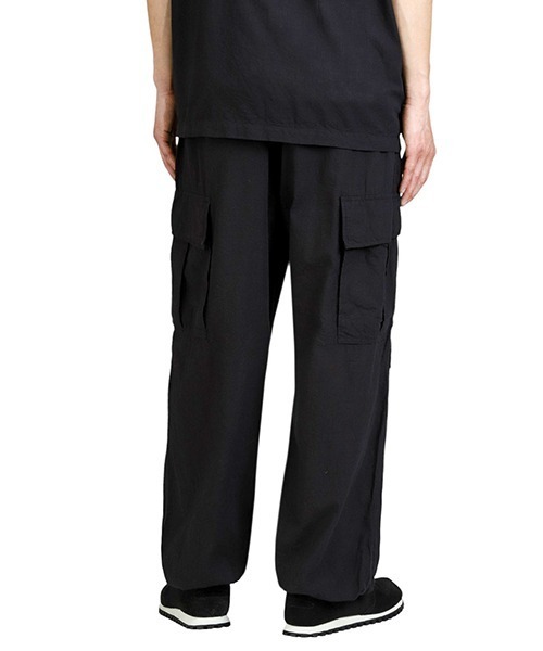 GOLD（ゴールド）の「東洋エンタープライズ GOLD / ゴールド：VAT DYE CHAMBRAY EASY CARGO PANTS：25A-GL42526[MUS]（その他パンツ・メンズ・ブラック・M）」の10枚目の写真