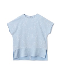 LAUTREAMONT | ラインフラワープリントブラウス≪洗濯機で洗える≫(シャツ/ブラウス)