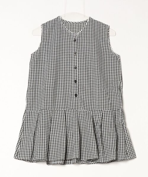 gossip!ロサンゼルス(ゴシップロサンゼルス)の「Y2K ボクシーシルエット ギンガム レトロ チェックミニ丈ワンピース(ワンピース・レディース・チェック・FREE)」の15枚目の写真