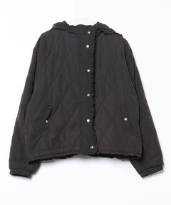 journal standard lux バックサテンミリタリーブルゾン バックサテン ミリタリーブルゾン（ブルゾン）｜JOURNAL