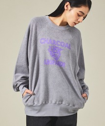 AMERICANA（アメリカーナ）の「【AMERICANA×ORIGINAL Charcoal／アメリカーナ×オリジナル チャコール】Leopards スウェット/ユニセックス（Tシャツ/カットソー）」