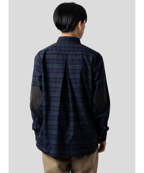 narifuri(ナリフリ)の「NFC ブラッシュドシャツ(シャツ/ブラウス・メンズ・ダークブラウン/ネイビー・X-LARGE/LARGE/MEDIUM/SMALL)」の5枚目の写真