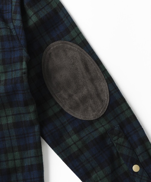 narifuri(ナリフリ)の「NFC ブラッシュドシャツ(シャツ/ブラウス・メンズ・ダークブラウン/ネイビー・X-LARGE/LARGE/MEDIUM/SMALL)」の11枚目の写真