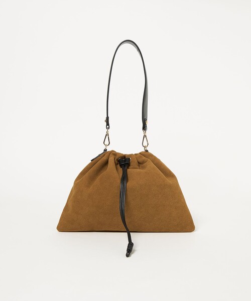 EMMEL REFINES（エメルリファインズ）の「＜EMMEL REFINES＞EM ドロスト 2WAY ショルダーバッグ（ショルダーバッグ・レディース・ブラック/ベージュ/モカ・FREE）」の6枚目の写真