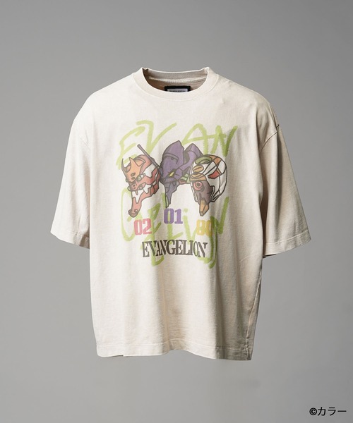 UNISEX》【EVANGELION for MAISON SPECIAL】Prime-Over Crew Neck T