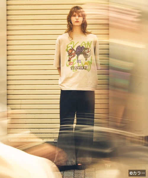 UNISEX》【EVANGELION for MAISON SPECIAL】Prime-Over Crew Neck T