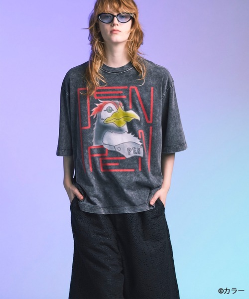 エヴァンゲリオン　Tシャツ【MAISON SPECIAL/メゾンスペシャル EVANGELION for MAISON SPECIAL】5 Colors Jacquard Prime-Over
