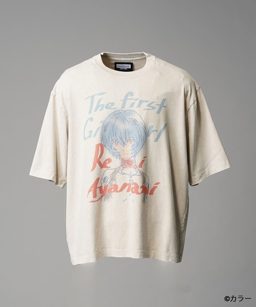 エヴァンゲリオン　Tシャツ【MAISON SPECIAL/メゾンスペシャル EVANGELION for MAISON SPECIAL】Prime-Over Crew Neck T-Shirt