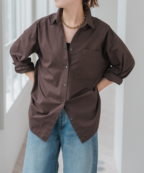 追加》50コットンオーバーシャツ（シャツ/ブラウス）｜Spick & Span