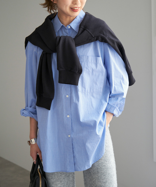 spick&span / 50コットンオーバーシャツ Spick & Span｜《追加》50コットンオーバーシャツ | Rakuten