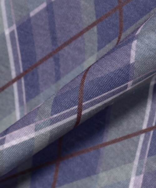 Ray BEAMS(レイビームス)の「アーガイルプリント クルーネック トップス(Tシャツ/カットソー・レディース・ブラウン/パープル・ONE SIZE)」の20枚目の写真