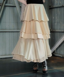 HARE | フェイクレザーシアーティアードスカート(HARE)(スカート)