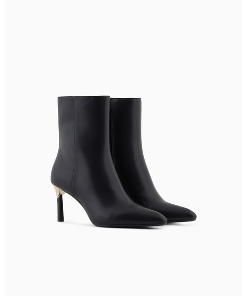 セール】【A|X アルマーニ エクスチェンジ】ハイヒールアンクルブーツ