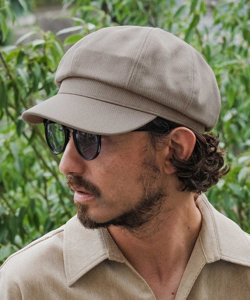 CAMBIO（カンビオ）の「mko13008-Small Crown Casquette キャスケット（キャスケット・メンズ・ライトグレー/ブラック・FREE）」の3枚目の写真