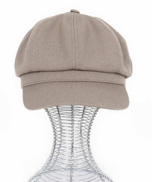 CAMBIO（カンビオ）の「mko13008-Small Crown Casquette キャスケット（キャスケット・メンズ・ライトグレー/ブラック・FREE）」の9枚目の写真