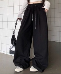 SHEPP（シープ）の「フロントポケット スウェットワイドパンツ（スウェットパンツ）」