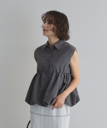 【ZOZO限定】バルーンノースリーブシャツ