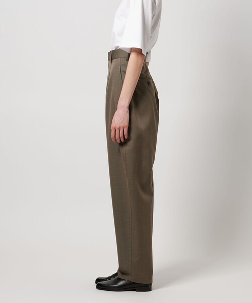 LOEFF（ロエフ）の「＜LOEFF＞ウールギャバ ボンタン パンツ（その他パンツ・レディース・ネイビー/オリーブ・0/1/2）」の14枚目の写真