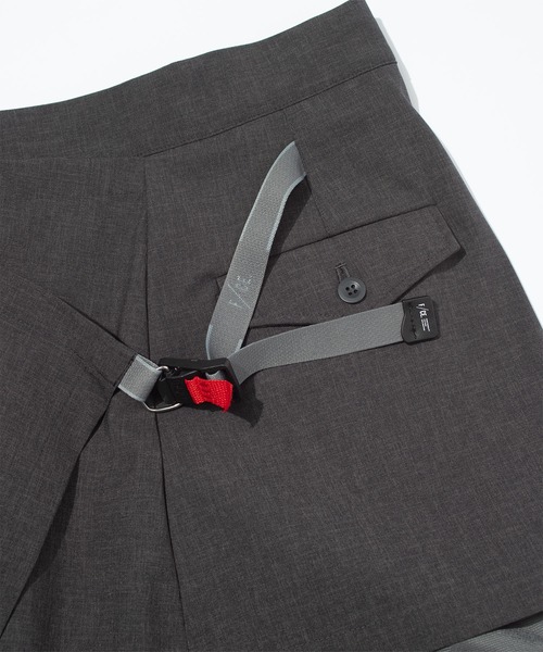 F/CE. （エフシーイー）の「F/CE. WATERPROOF DUAL-LAYER WRAP TROUSERS / エフシーイー  ウォータープルーフ デュアルレイヤーラップトラウザーズ（その他パンツ・メンズ・ブラック/グレー/ストライプ・SMALL/MEDIUM）」の14枚目の写真