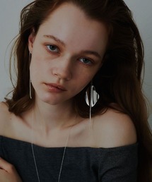 loni | (loni)Leaf Bijou Asymmetry Pierce(ピアス(両耳用))