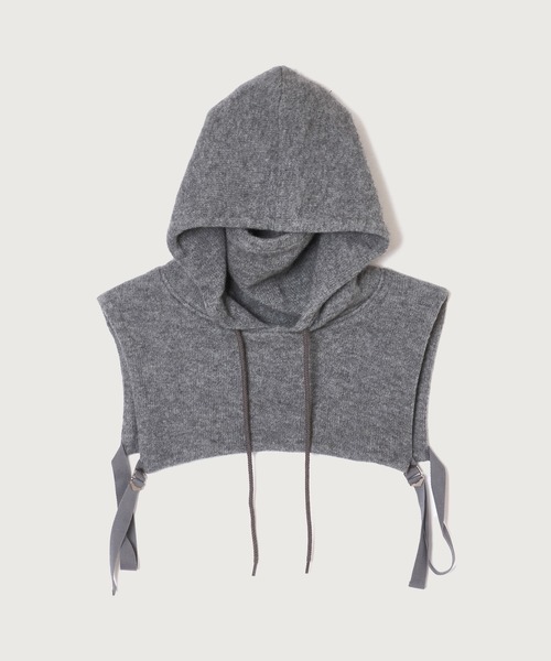 G.V.G.V.(ジーヴィージーヴィー)の「BALACLAVA(ネックウォーマー/スヌード・メンズ・アイボリー系/ダークグレー・ONE SIZE)」の22枚目の写真