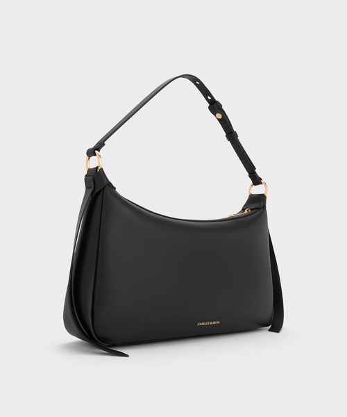CHARLES & KEITH（チャールズ & キース）の「Calla カルラ ショルダーバッグ（ショルダーバッグ・レディース・オートミール/ブラック・M）」の3枚目の写真