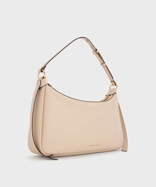 CHARLES & KEITH（チャールズ & キース）の「Calla カルラ ショルダーバッグ（ショルダーバッグ・レディース・オートミール/ブラック・M）」の10枚目の写真
