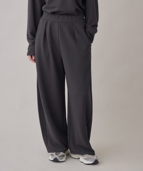 Paradise Picnic（パラダイスピクニック）の「cloche カットジョーゼットバレルパンツ（その他パンツ・レディース・ブラック/チャコールグレー/ベージュ・FREE）」の21枚目の写真