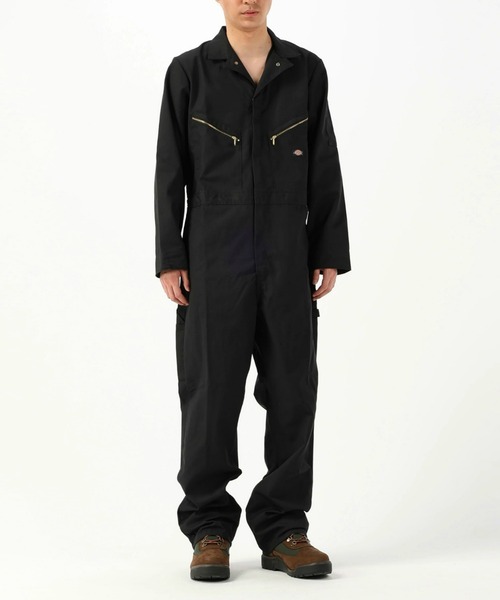 Dickies(ディッキーズ)の「Dickies/ディッキーズ カバーオール/オールインワン 長袖 "48799"(カバーオール・メンズ・ブラック・MEDIUM/LARGE/SMALL)」の6枚目の写真