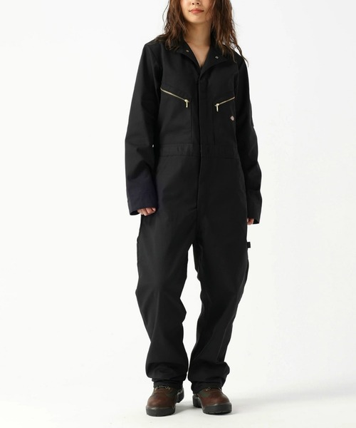 Dickies(ディッキーズ)の「Dickies/ディッキーズ カバーオール/オールインワン 長袖 "48799"(カバーオール・メンズ・ブラック・MEDIUM/LARGE/SMALL)」の9枚目の写真