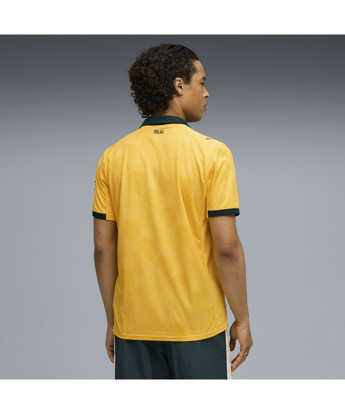 PUMA(プーマ)の「PUMA プーマ メンズ 2025-26 ACミラン サード レプリカ 半袖 ユニフォーム(Tシャツ/カットソー・メンズ・イエロー・X-SMALL/MEDIUM/LARGE/X-LARGE/SMALL)」の4枚目の写真