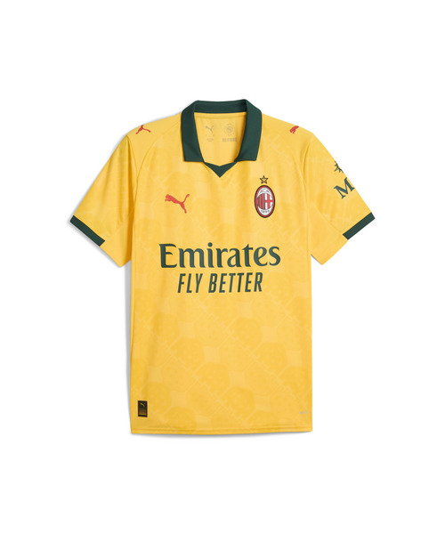 PUMA(プーマ)の「PUMA プーマ メンズ 2025-26 ACミラン サード レプリカ 半袖 ユニフォーム(Tシャツ/カットソー・メンズ・イエロー・X-SMALL/MEDIUM/LARGE/X-LARGE/SMALL)」の7枚目の写真