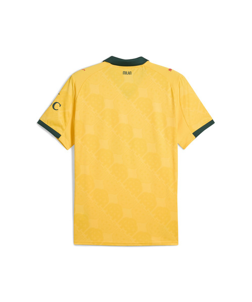 PUMA(プーマ)の「PUMA プーマ メンズ 2025-26 ACミラン サード レプリカ 半袖 ユニフォーム(Tシャツ/カットソー・メンズ・イエロー・X-SMALL/MEDIUM/LARGE/X-LARGE/SMALL)」の8枚目の写真