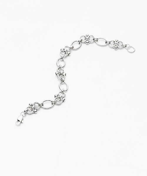 MinoriTY(マイノリティ)の「【MinoriTY Select】ジオメトリックパターンブレスレット メンズ ウィメンズ ユニセックス(ブレスレット・メンズ・シルバー・FREE)」の6枚目の写真