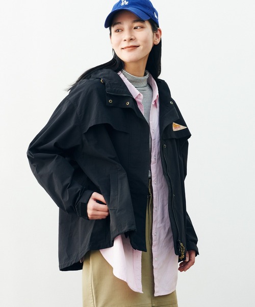 KELTY(ケルティ)の「KELTY/ケルティ Zapata Jacket ザパタジャケット ライトアウター 春アウター マンパ 2026年 夏 夏服 秋服(マウンテンパーカー・レディース・ネイビー/ベージュ/セージグリーン/ブラック/チャコールグレー・M/L)」の2枚目の写真