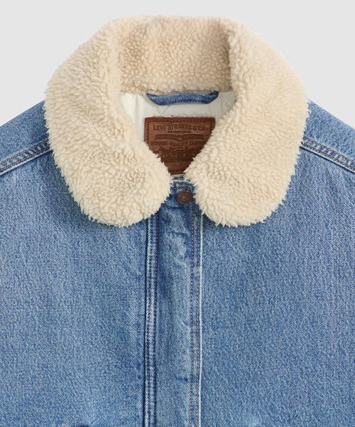 セール】Levi's/リーバイス シェルパ ボンバージャケット（デニム