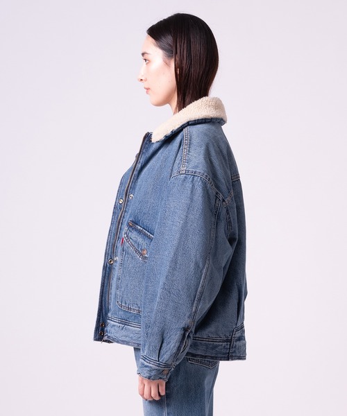 セール】Levi's/リーバイス シェルパ ボンバージャケット（デニム
