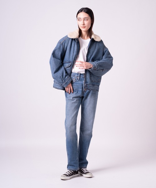 Levi's/リーバイス シェルパ ボンバージャケット（デニムジャケット