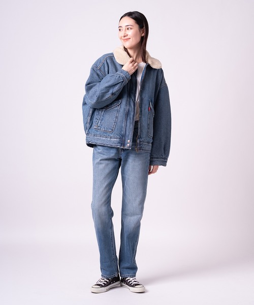 セール】Levi's/リーバイス シェルパ ボンバージャケット（デニム