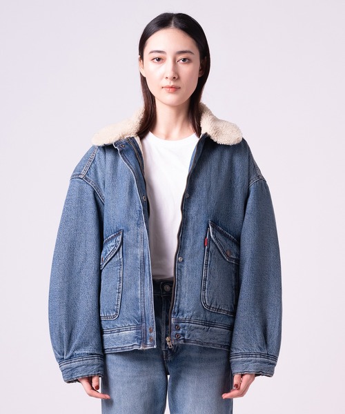 Levi's/リーバイス シェルパ ボンバージャケット（デニムジャケット