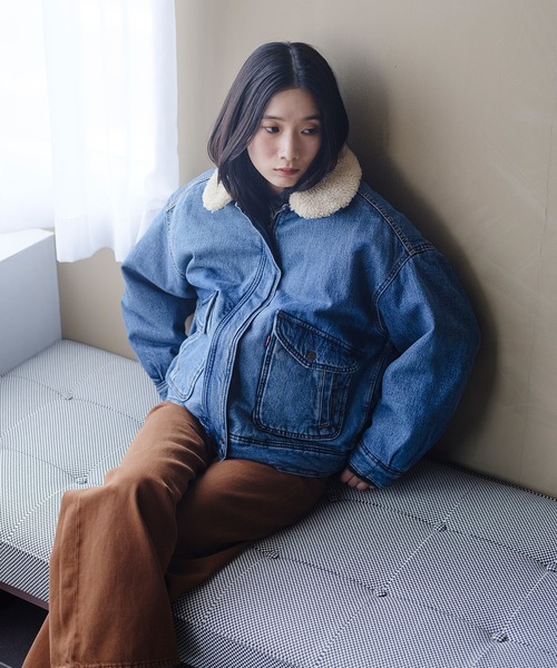 Levi's/リーバイス シェルパ ボンバージャケット（デニムジャケット